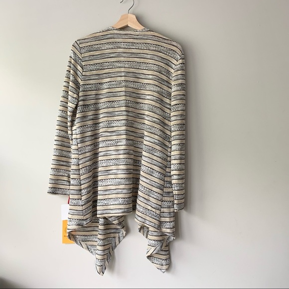 Ruby Rd. Striped Cardigan - Picture 4 of 5